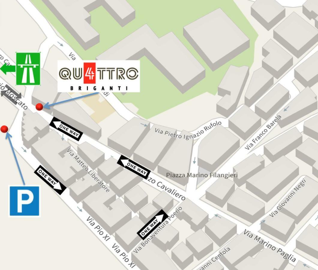 Bed and Breakfast Quattro Briganti Salerno Exterior foto